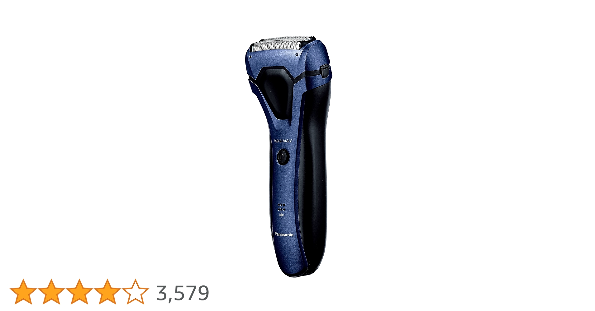 Amazon | パナソニック メンズシェーバー 3枚刃 青 ES-RL34-A